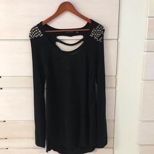 Rock & Republic long sleeve frayed back size XL